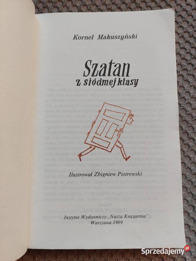 Szatan z siódmej klasy Kornel Makuszyński Kraków