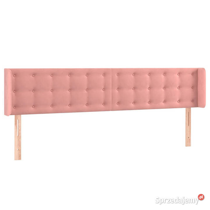 Zagłówek do łóżka z LED różowy 203x16x7888 Warszawa