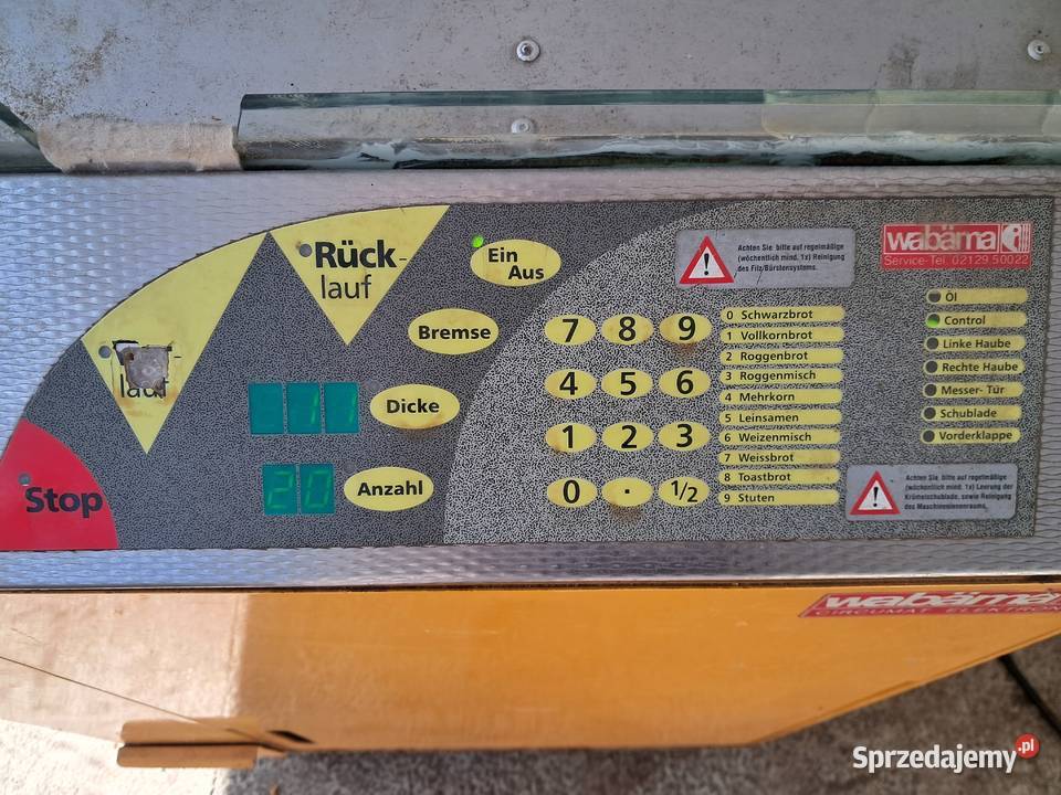 Krajalnica do chleba Wabma Rzeszów