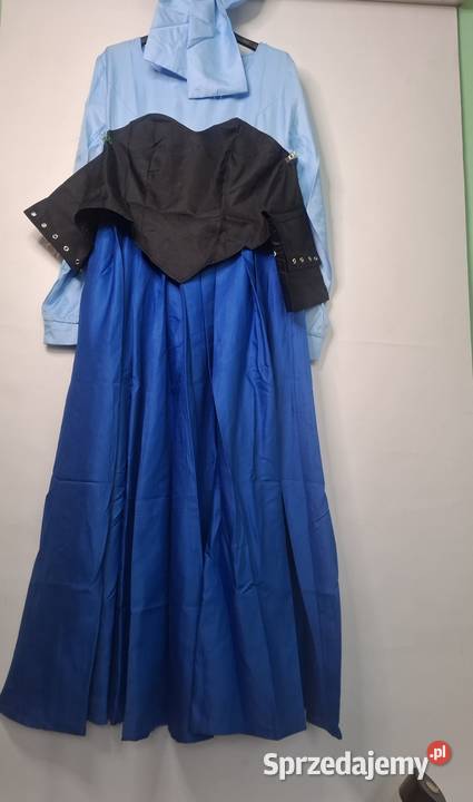 Kostium Sukienka Cosplay np Królewna Śnieżka czarny Otwock