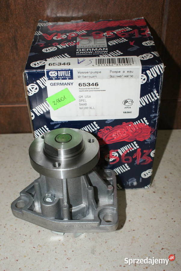 1334059 evr 65346 POMPA WODY OPEL SAAB VAUXHALL Białobrzegi