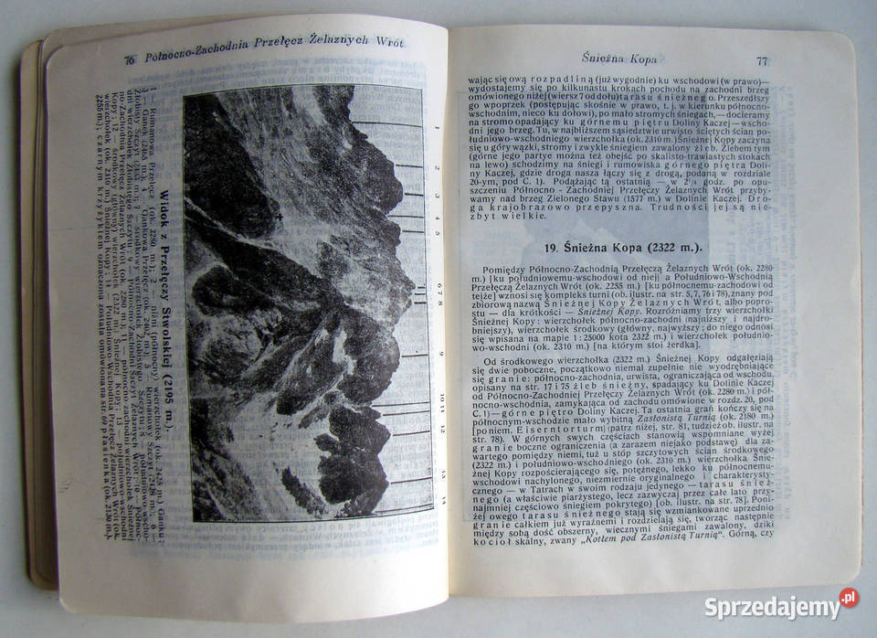 Przewodnik Tatrach cz IIV J Chmielowski Oryginał Limanowa