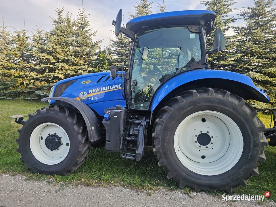 Holland t6175 Salon TUZamortyzowana oś i kabina Skrzynia biegów Automatyczna łódzkie