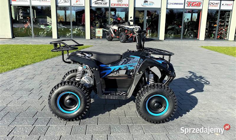 MINI QUAD XTR M9E6 800W NIEBIESKI małopolskie Głogoczów