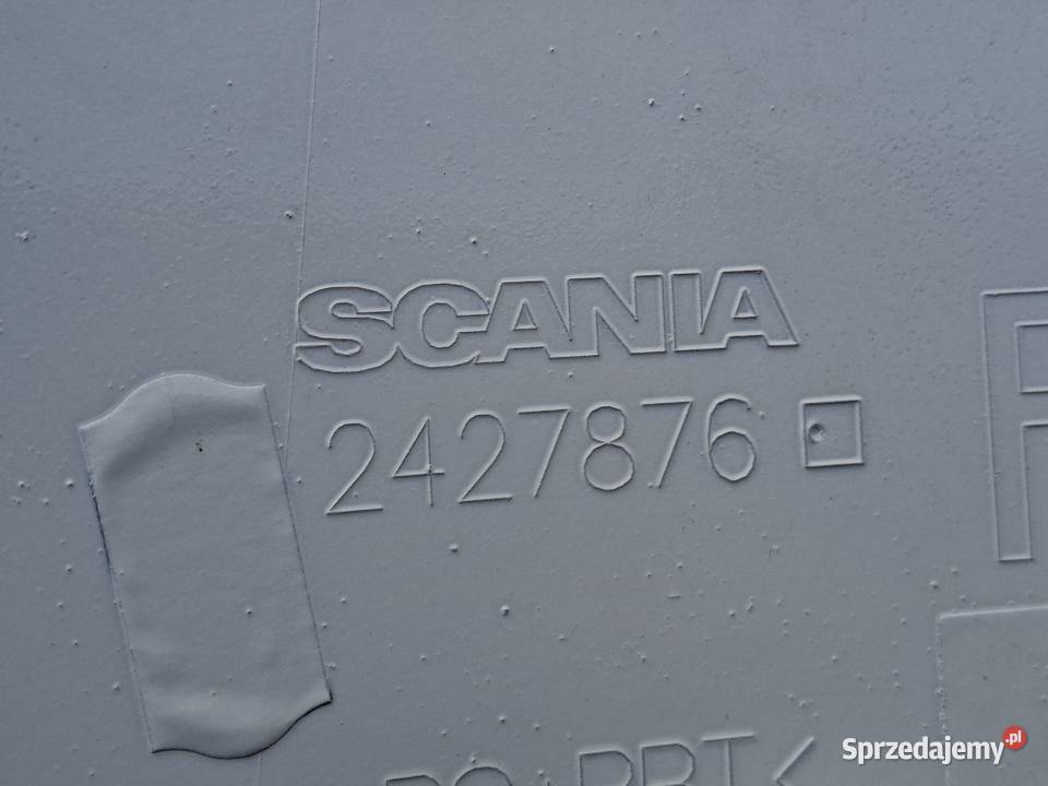 SCANIA R S RAMKA OBUDOWA REFLEKTORA PRAWEGO Bieleń