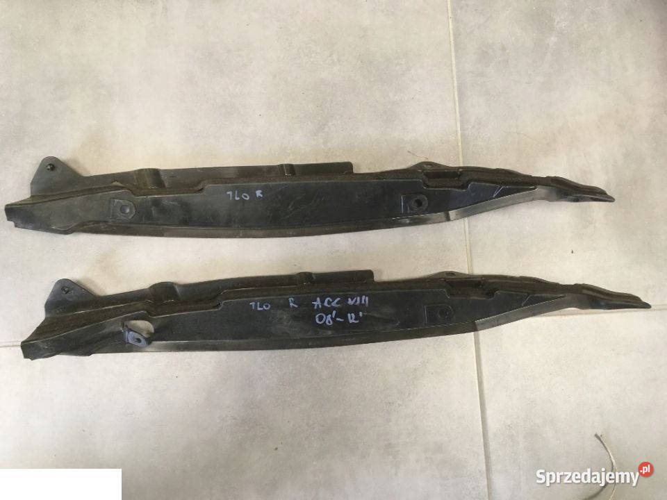HONDA ACCORD VIII OSŁONA WYGŁUSZENIE BŁOTNIKA R elementy wygłuszające Kozubszczyzna