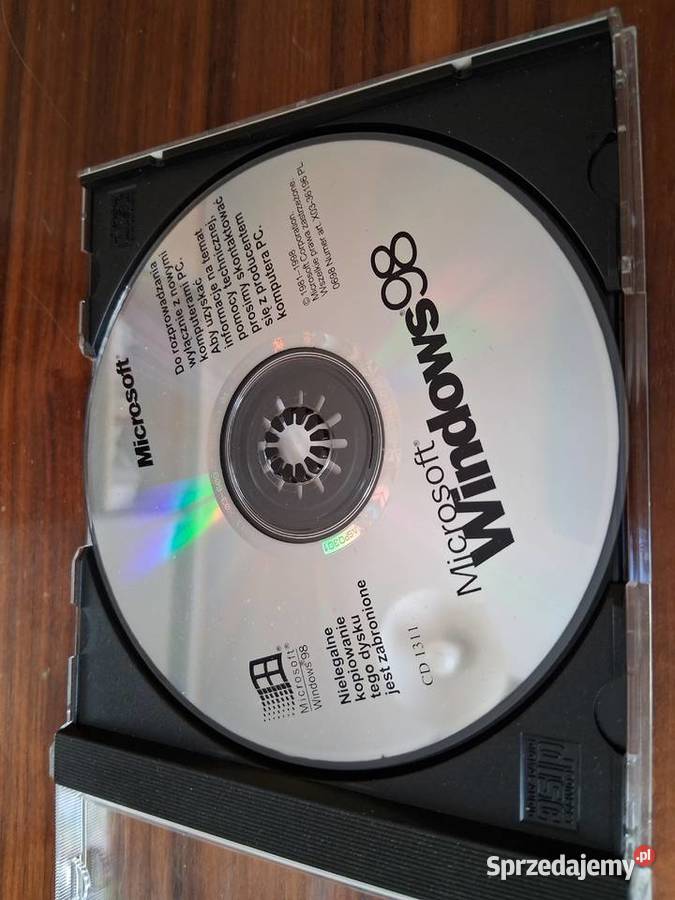Windows 98 wydanie drugiepierwsze Poznań