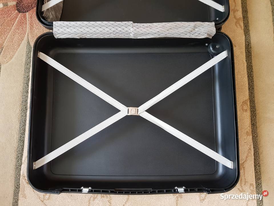 Walizka na kółkach 55 l czarna