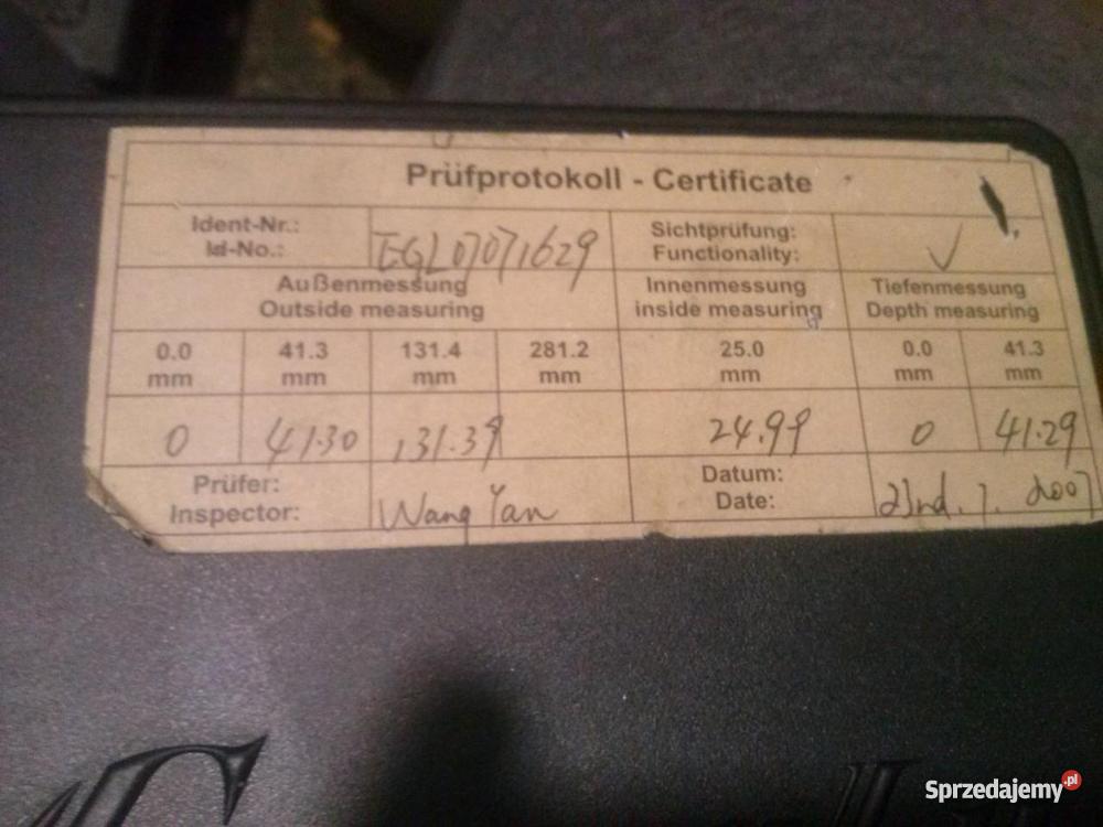 Suwmiarka Elektroniczna 200mm Guanglu Profesjona Kozienice sprzedam