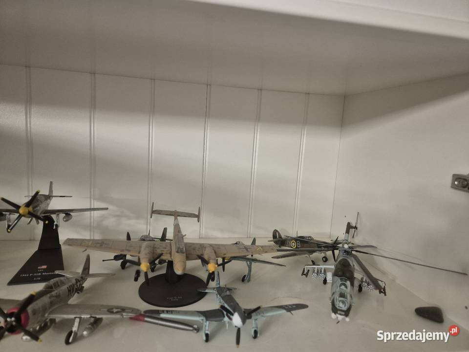Samoloty i smigloece 172 die cast gotowe Łódź