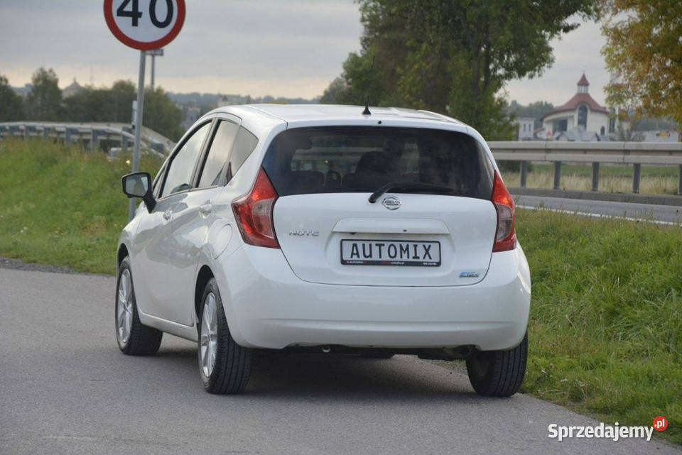 Nissan Note 12 Turbo nawi kamera 360 światła do jazdy dziennej Sędziszów Małopolski sprzedam
