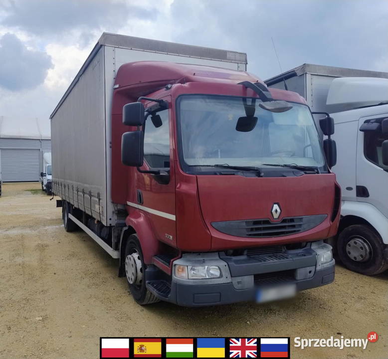 Renault Midlum 300 Firanka 18 EPAL kab Kraków