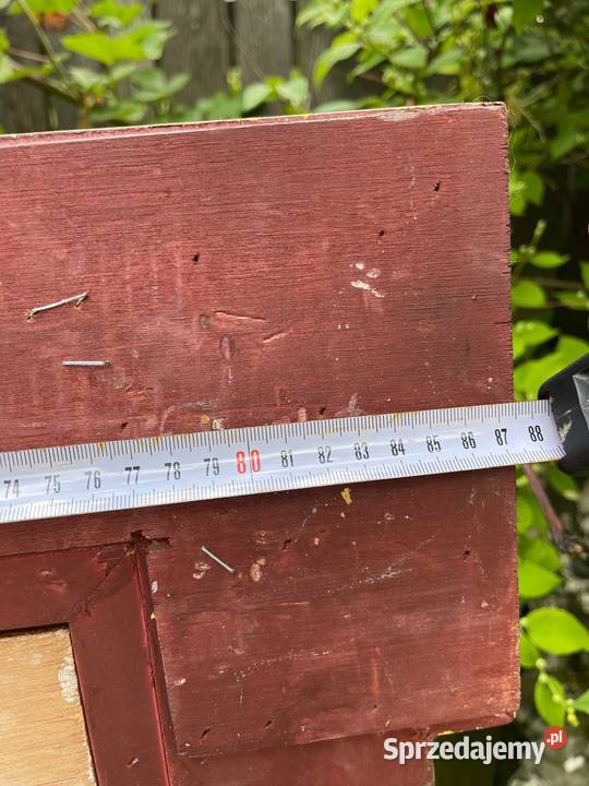 Ogromna drewniana rama do obrazu lustra stare sprzedam