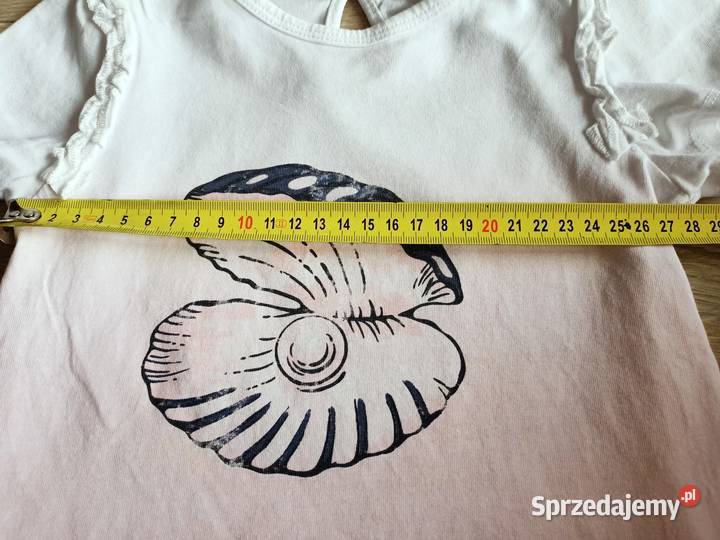 Tshirt koszulka dziewczęca biała 98 Płock sprzedam