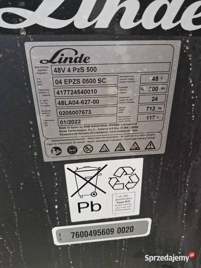 Linde E1602 mazowieckie Sochaczew sprzedam