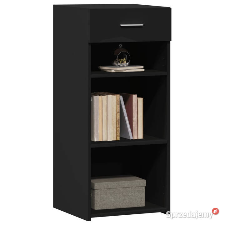 Szafka czarna 40x425x93 materiał drewnopochodny Warszawa