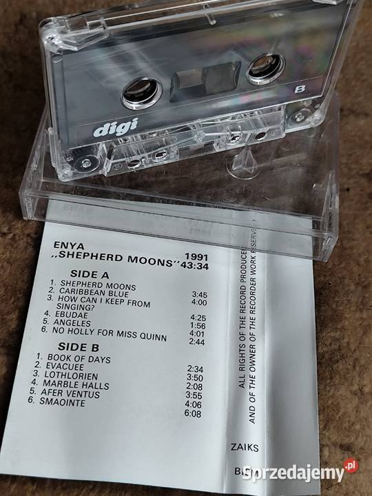 kaseta Enya Shepherd Moons Stargard