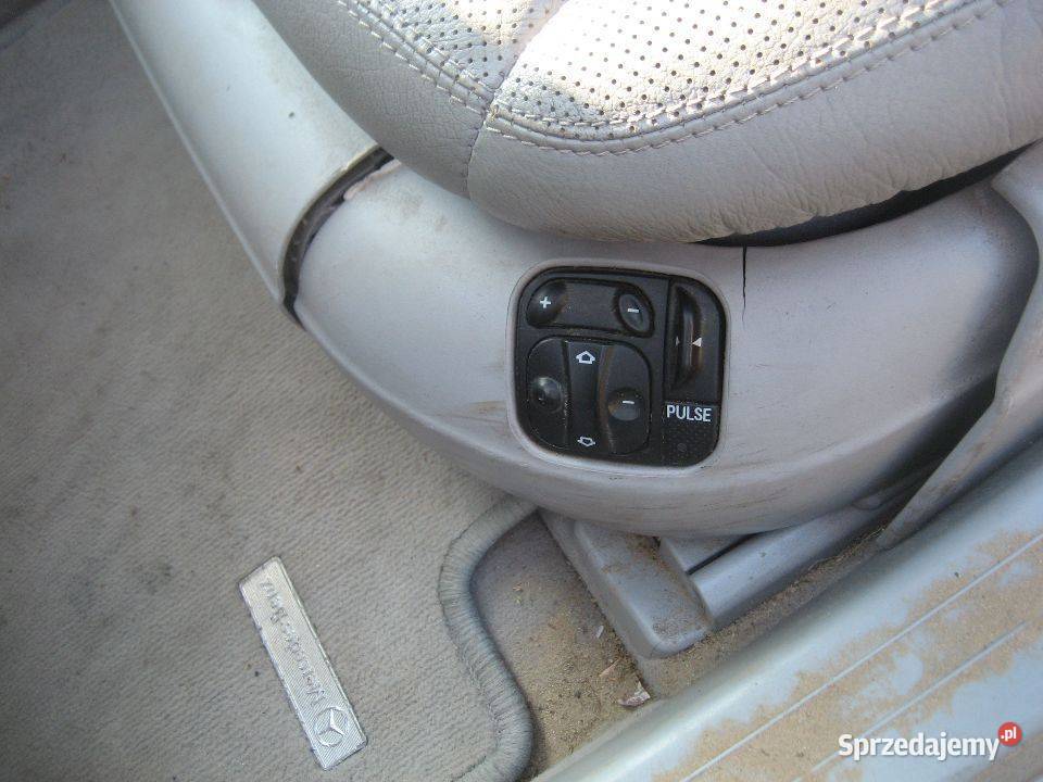 mercedes w220 220 s klasa 9802r siedzenia fotele Rakoniewice sprzedam
