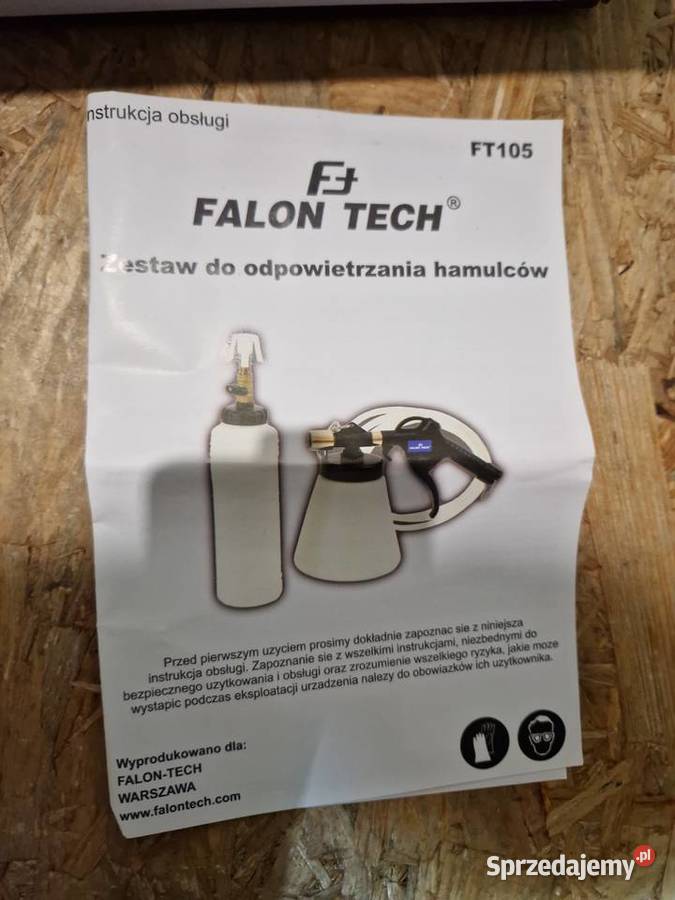 ZESTAW DO ODPOWIETRZANIA HAMULCÓW WYSYSARKA Klucze Głogowa
