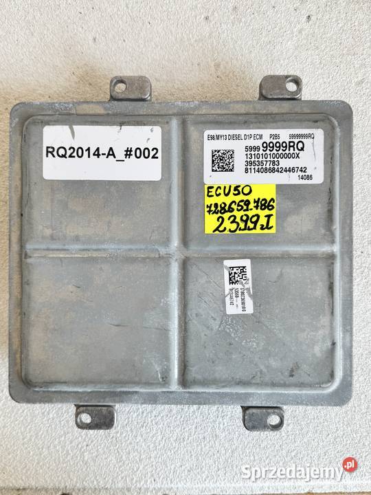 NOWY KOMPUTER STEROWNIK SILNIKA ECU 59999999RQ Warszawa