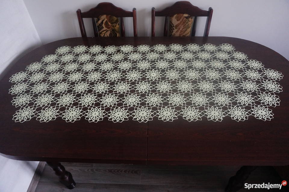 serwety obrus bieżnik serweta szydełko