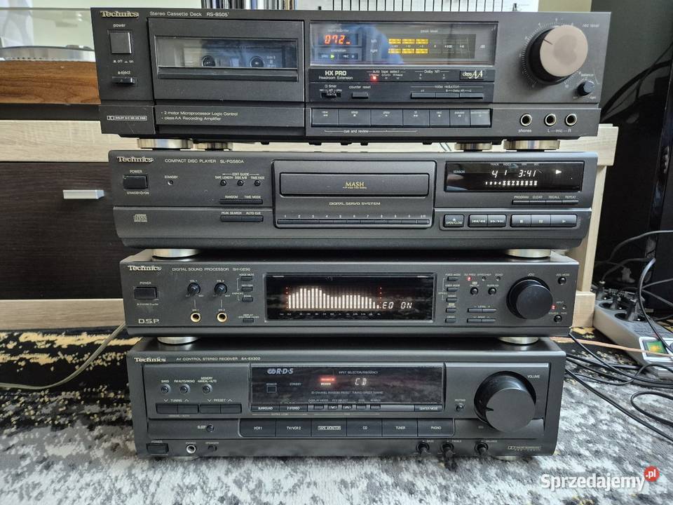 Wieża Technics SHGE90 SAEX300 SLPG580A RSB505