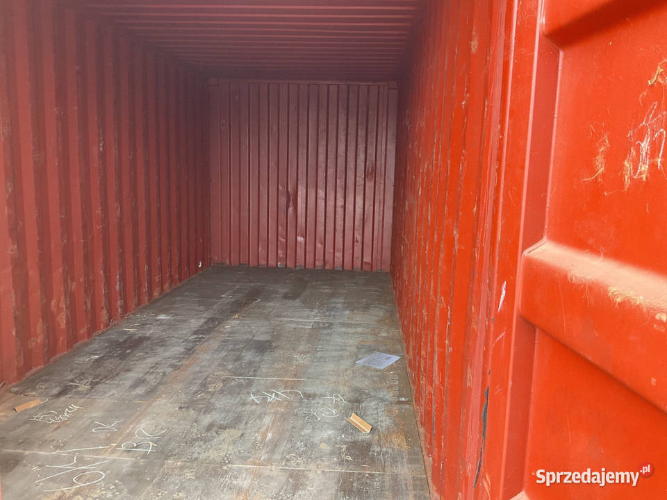 Kontener morski magazyn 20DV 6M Magazynowanie Ruda Śląska