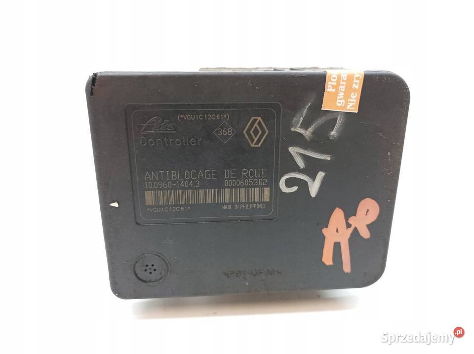 POMPA ABS 8200007442B 10096014043 Renault Laguna świętokrzyskie
