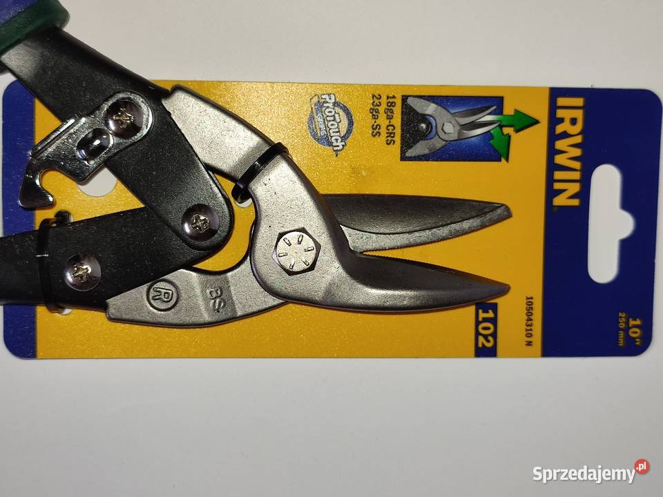IRWIN Nożyce do cięcia blachy Uniwersalne 102 Toruń