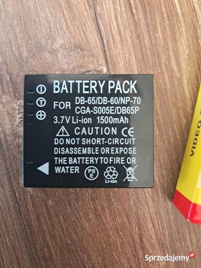 nowy akumulator zamiennik CGAS005E do aparatów Sandomierz sprzedam