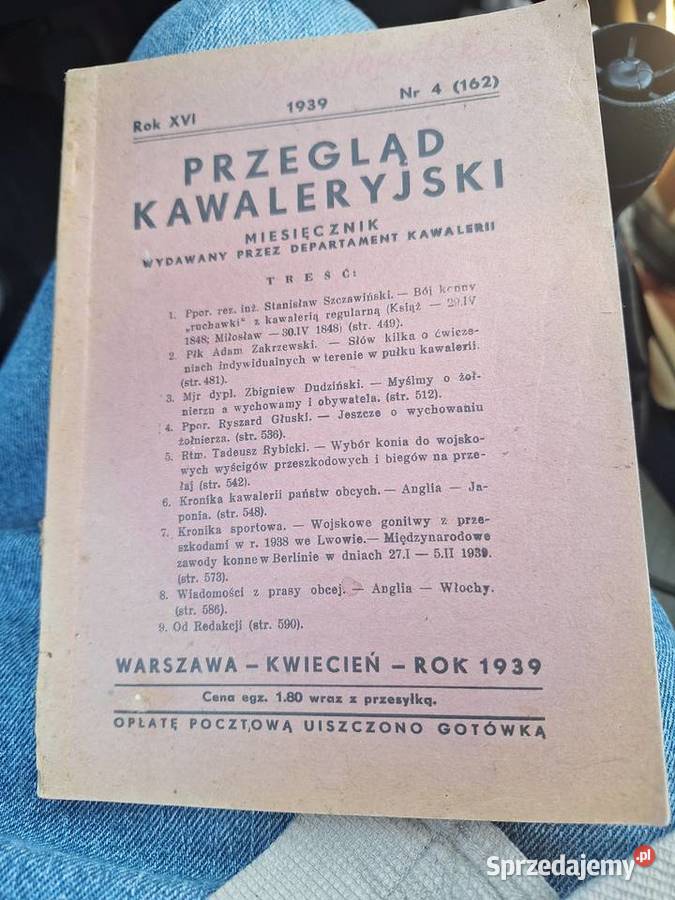 PRZEGLĄD KAWALERYJSKI 1934 R DO 1939 R Łańcut
