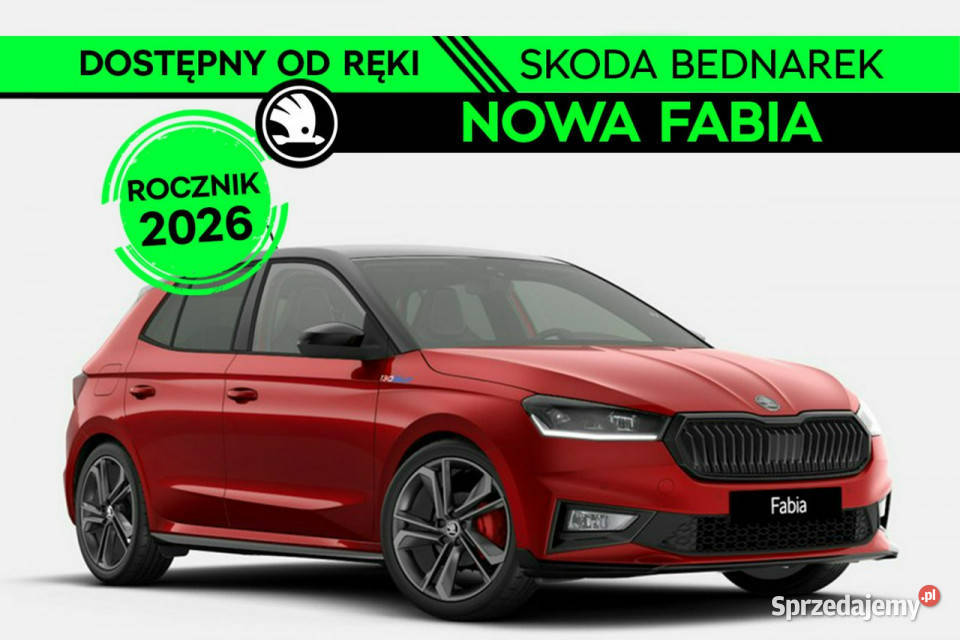 koda Fabia Sport 130 15 TSI 177 DSG Dostępny kurtyny powietrzne Łódź