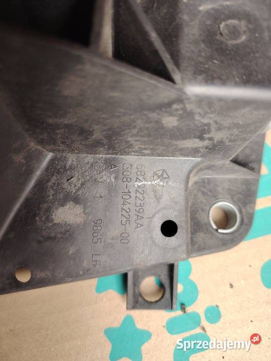 Lewe mocowanie chłodnicy Chrysler Pacifica