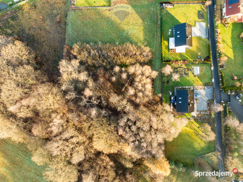 Krzywaczka działka pod bliźniaka dwa domy 57m
