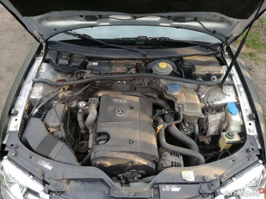 VW PASSAT B5 19tdi 110 plus chip 140 lampy led sprowadzony Kłodawa