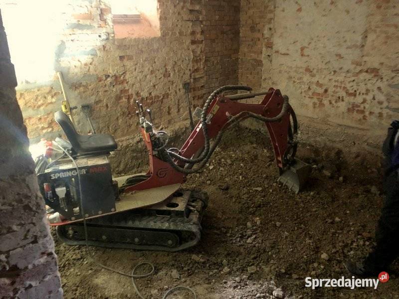 Nowa Minikoparka Elektryczna Obrotowa 360 Brześć Kujawski