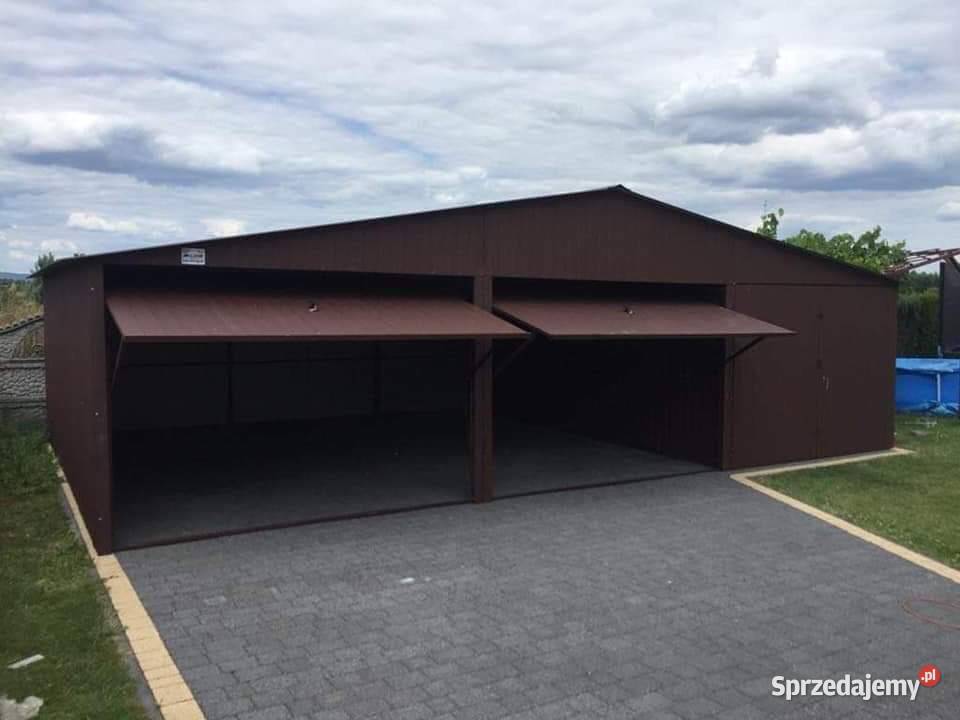 GARAŻE BLASZANE 3x5m ocynk TRANSPORT I MONTAŻ