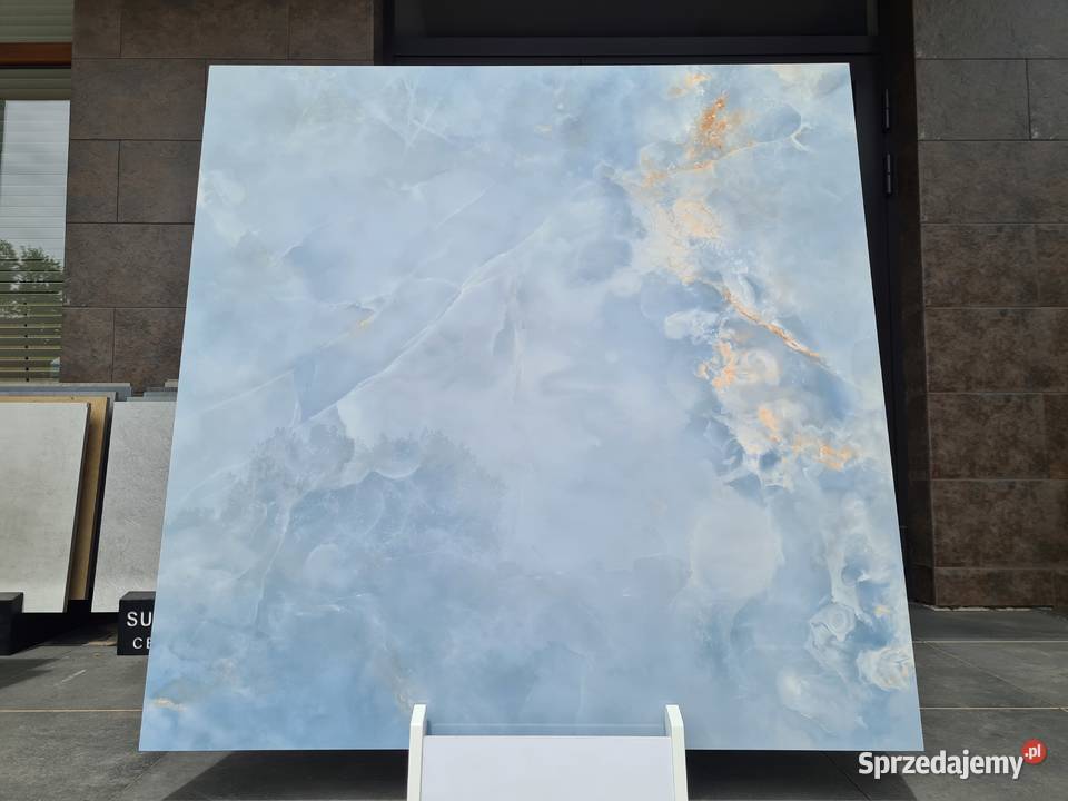 PŁYTKA gres AQUAMARINE BLUE POLER 1198X1198 GAT Opoczno