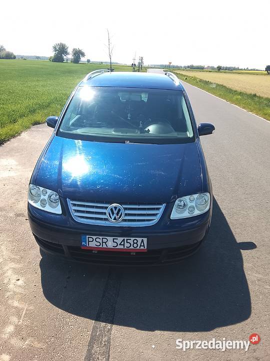 Vw Touran 19 TDI 130 7osobowy nieuszkodzony Kołaczkowo sprzedam