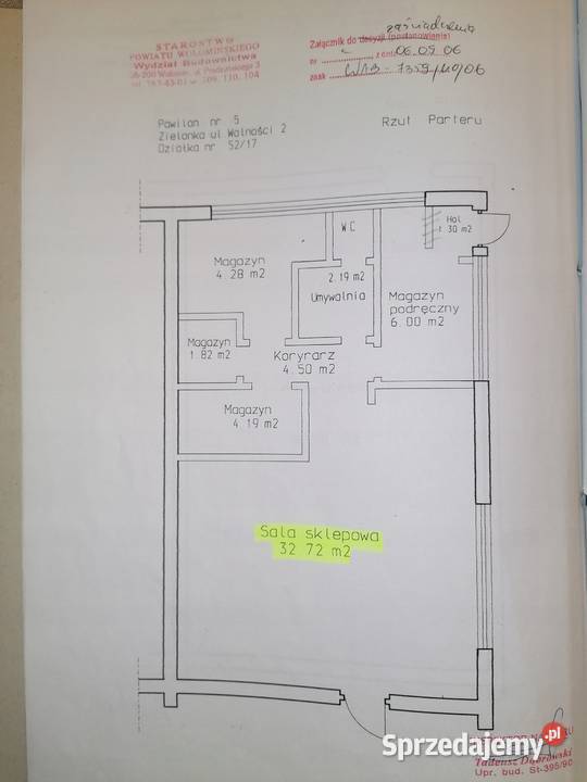 Sprzedam lokal handlowousługowy 57 m2 w Zielonce Zielonka