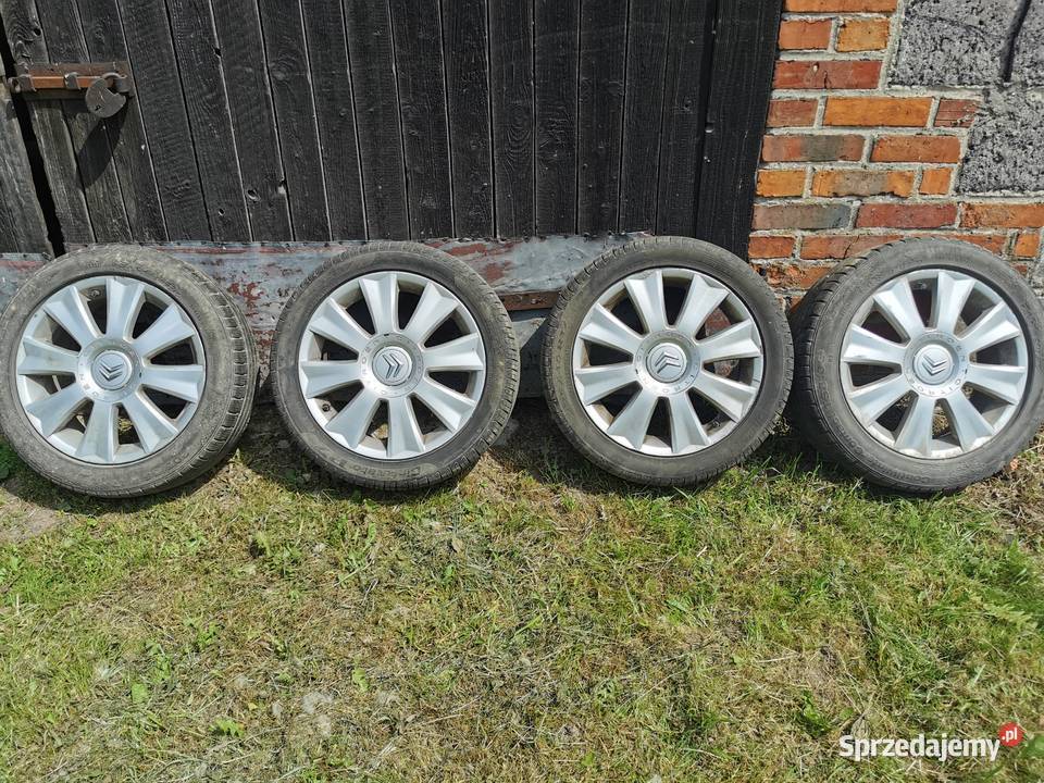 Felgi aluminiowe Citoren 17 4x108 ET26 komplet aluminiowe Błaszki