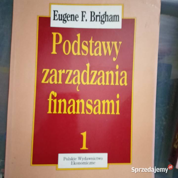 Podstawy zarządzania finansami książki branżowe mazowieckie Warszawa