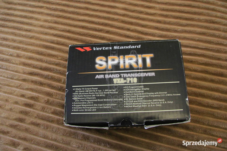 Radiostacja lotnicza Vertex vxa 7100 wielkopolskie Ostrów Wielkopolski