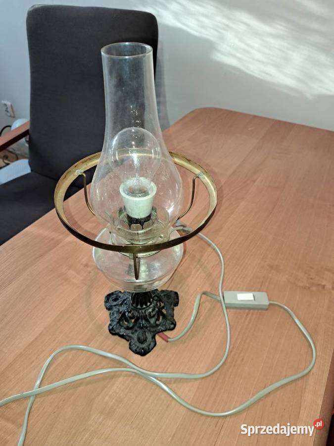 Retro lampa stołowa lata 60 te Lampki biurkowe Lubań