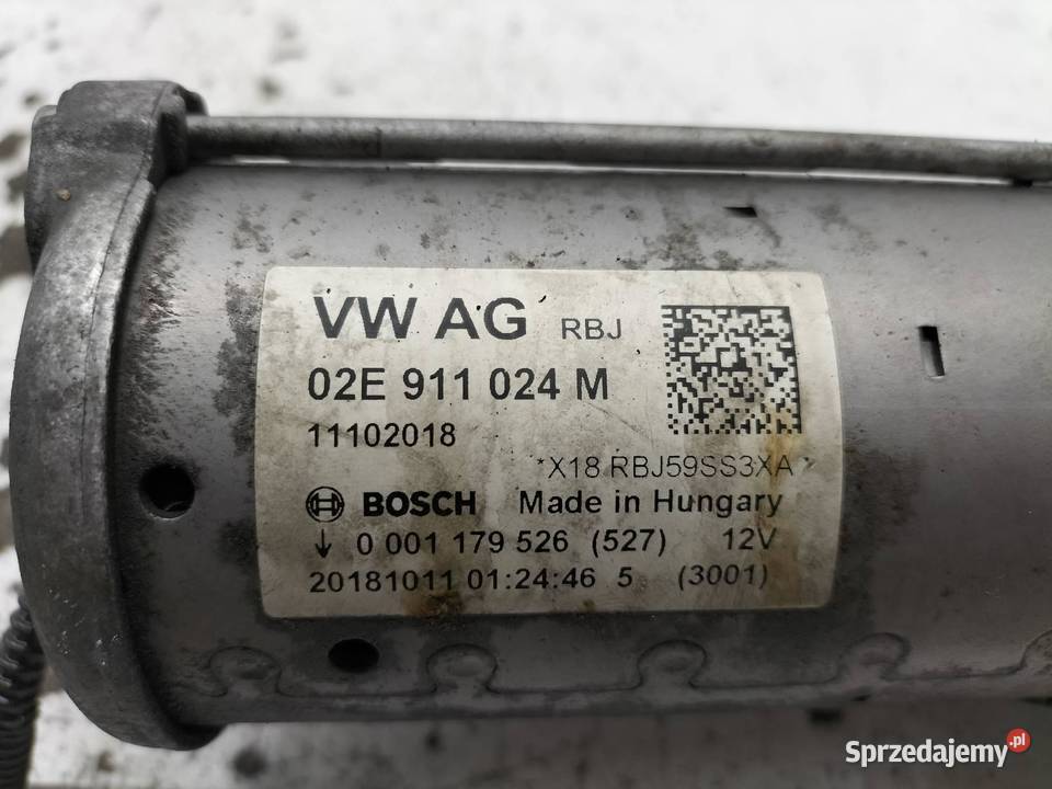 ROZRUSZNIK 02E911024M 20 TSI Cupra Ateca I świętokrzyskie sprzedam