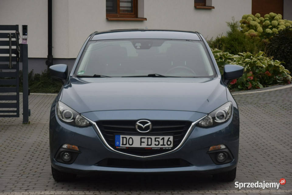 Mazda 3 20B Automat Navi 2014r Sprowadzony podkarpackie Majdan Sieniawski