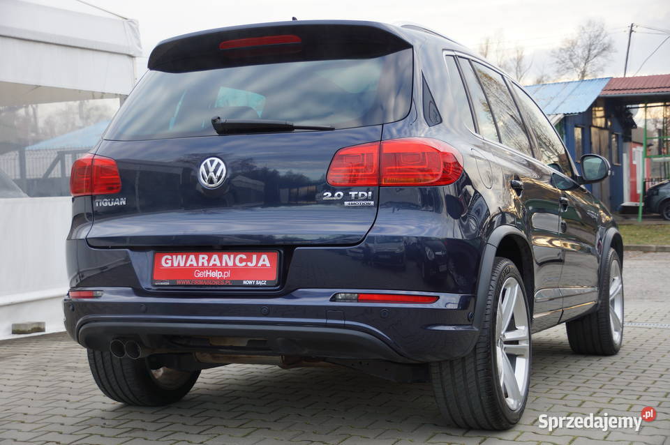 Volkswagen Tiguan 20 TDI CR 140 4x4 RLine Lift Nowy Sącz