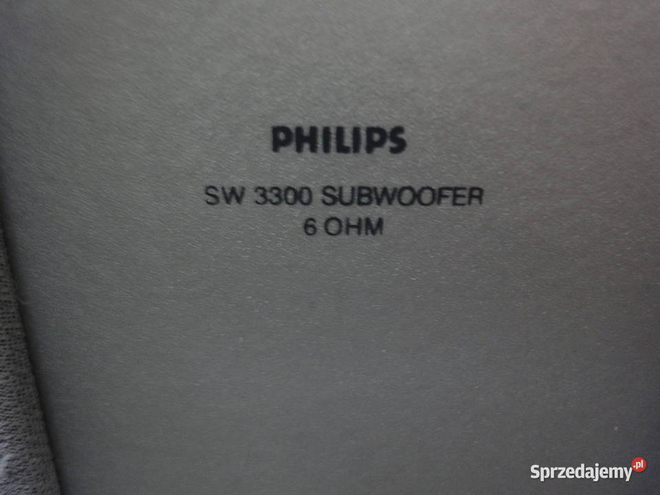Subwoofer pasywny Philips Kraków sprzedam