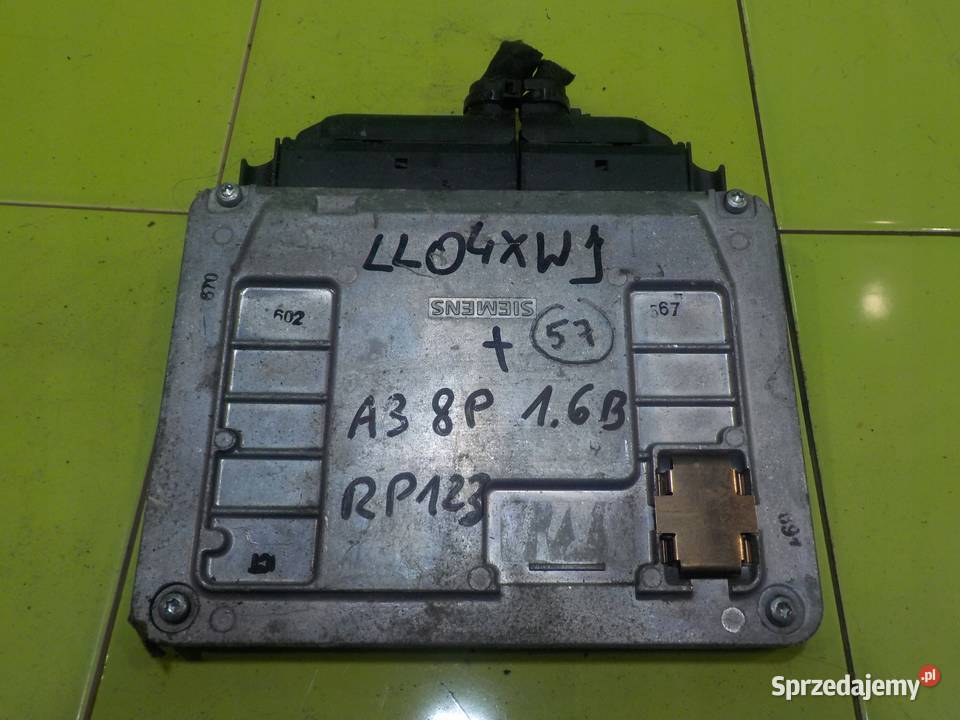 AUDI A3 8P 04r HB 3D sterownik komputer silnika mazowieckie Suków