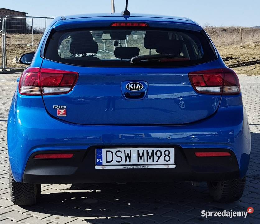 Kia Rio IV Polski salon niski przebieg dolnośląskie Strzegom